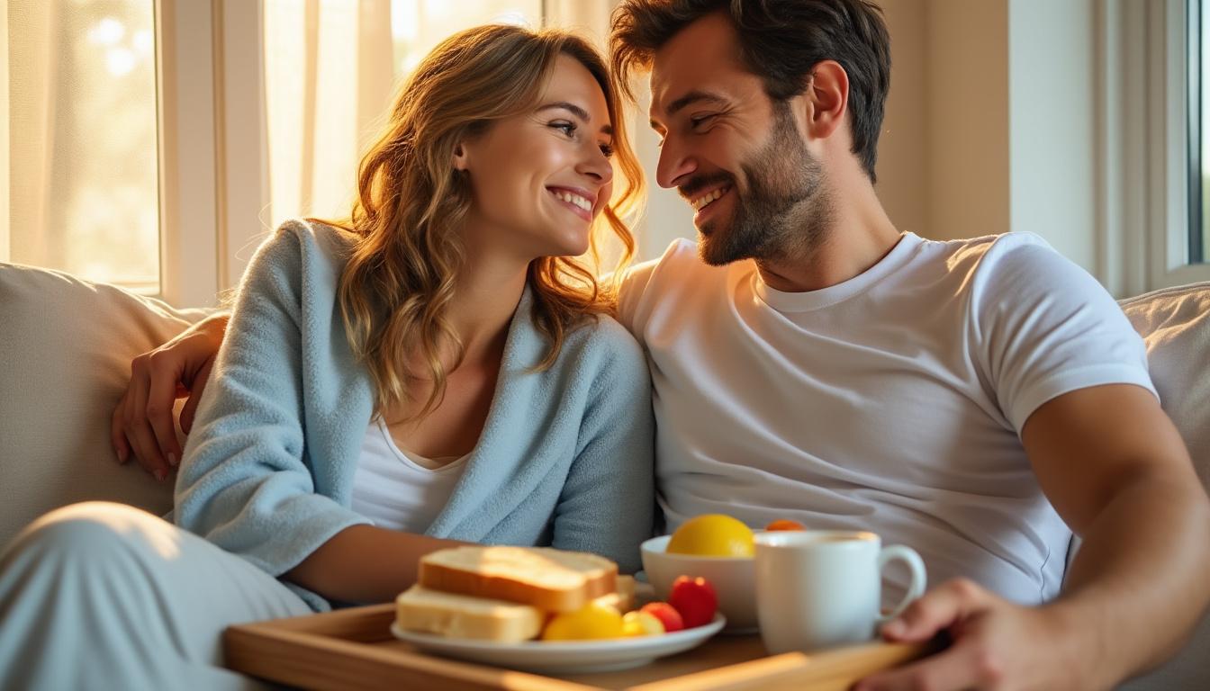 découvrez des idées créatives et pleines de charme pour pimenter vos matins avec votre moitié. dites bonjour de façon coquine et démarrez la journée sur une note séduisante et complice !