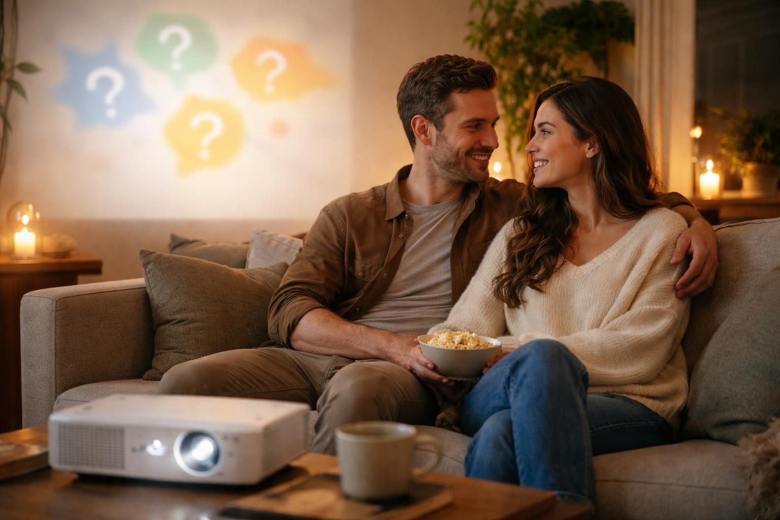 découvrez comment le vidéoprojecteur acer peut animer des moments intimes avec votre partenaire grâce à des questions qui rapprochent et renforcent la complicité du couple.
