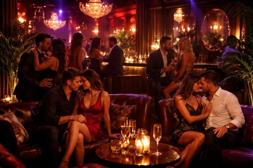 découvrez la vie nocturne passionnante d'un club libertin à rouen, où fun, flirt et rencontres audacieuses se mêlent dans une ambiance conviviale et festive.