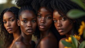 découvrez l'art à travers des photographies captivantes de femmes noires nues, mettant en lumière la beauté et la diversité. un hommage visuel qui célèbre la féminité sous toutes ses formes.